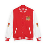 Letterman Jacket — "GMP God Money Power" Retro Varsity Jacket