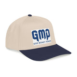 GMP "God Money Power" Mid Profile Baseball Cap - Vintage Athletic Logo Hat
