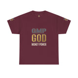 GMP GOD Money Power T-Shirt — Bold Gold Logo Tee