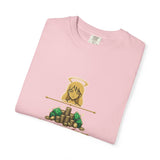 God Money Power T-Shirt — Angel, Stacks of Cash Graphic Tee