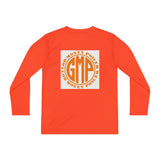 Youth Long Sleeve Tee — GMP Gold Money Power Circular Logo
