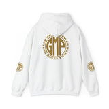 Hoodie — GMP Gold Emblem 'Good Money Power' Chest & Sleeve Logo