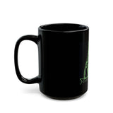 God Money Power Mug — Black 11oz/15oz Ceramic Coffee Cup