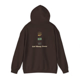 God • Money • Power Hoodie — Minimal Faith & Ambition Graphic Hoodie