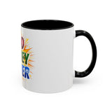 God Money Power Accent Coffee Mug — Inspirational Faith & Prosperity Gift (11/15oz)