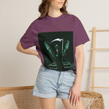 Angel Of Death- Grim Reaper Wings T-Shirt — Dark Gothic Scythe Graphic Tee