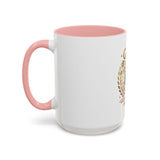 GMP Tiger Accent Coffee Mug — "God Money Power" Motivational 11/15oz Ceramic Mug
