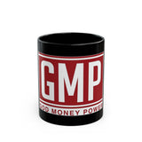 GMP "God Money Power" Black Ceramic Mug – 11oz & 15oz