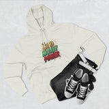 God Money Power Hoodie — Graphic Fleece Pullover with Crown Logo