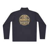 Gold Money Power Quarter-Zip Pullover