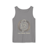 GMP Monogram Tank Top — Gold Metallic Circle Logo