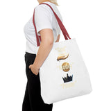 Inspirational 'God, Money, Power' Graphic Tote Bag