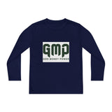 Youth Long Sleeve Tee — GMP "God Money Power" Logo