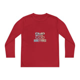 Youth Long Sleeve Tee — 'GMP GOD Money Power' Graphic