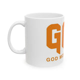 GMP Ceramic Mug — Good Money Power Motivational Coffee Cup (11oz & 15oz)