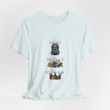 God Money Power- T-Shirt — Stacked Icons Graphic Tee
