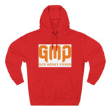GMP "God Money Power" Hoodie — Bold Orange Streetwear Fleece