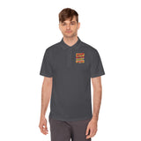 GMP God Money Power Graphic Polo Shirt – Retro Motivational Men's Sport Polo