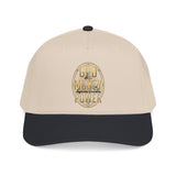 Baseball Cap — Gold Egg 'God Money Power' Embroidered Logo