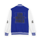 God Money Power Letterman Jacket