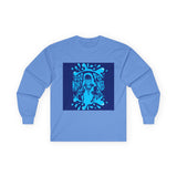 Long Sleeve Tee — 'God Money Power' Graphic Shirt
