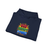 God Money Power Hoodie — Colorful Inspirational Religious Graphic Pullover