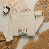 God Power Crewneck Sweatshirt – Faith-Inspired Graphic Pullover