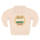 GMP God Money Power Hoodie — Retro Laurel Crest Graphic Hoodie