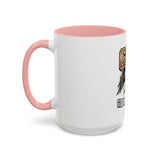 GMP ‘God Money Power’ Accent Coffee Mug - Bold Eagle Graphic 11/15oz