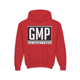 GMP Youth Hoodie — 'God Money Power' Bold Logo Pullover