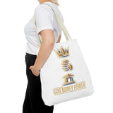 God Money Power Tote Bag — Inspirational Faith & Prosperity Canvas Tote