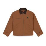Work Jacket — Embroidered Golden Bear Chest Patch