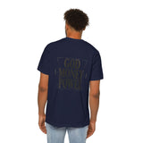 God Money Power T-Shirt — Bold Typography Faith & Hustle Tee