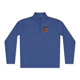 Quarter-Zip Pullover — “Put God First, Then Get The Money, Put Yourself In Power” Graphic Pullover