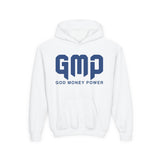 GMP “God Money Power” Youth Hoodie — Bold Faith & Motivation Pullover