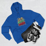 God Money Power Hoodie — Graphic Fleece Pullover with Crown Logo
