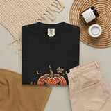 Halloween Pumpkin Graphic Tee — GMP God Money Power Retro Design