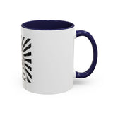 Coffee Mug — 'God Money Power' Bandana Jesus Black Accent Mug (11/15oz)