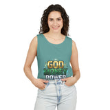 God Money Power Tank Top — Bold Faith & Hustle Graphic Tank