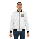 God Money Power Bomber Jacket — Statement Men's Streetwear Jacket