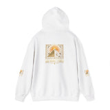 Pyramid Sunburst Hoodie — Mystical Egyptian Graphic Hooded Sweatshirt
