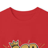 Long Sleeve Tee — 'God Money Power' Bold Graphic Spiritual Streetwear