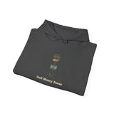 God • Money • Power Hoodie — Minimal Faith & Ambition Graphic Hoodie