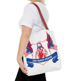Tote Bag — Patriotic 'God Money Power' Religious Graphic Tote