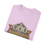 God Money Power Retro Crest T-Shirt
