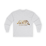 GMP (God • Money • Power) Gold Logo Long Sleeve Tee