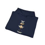 Gold Crown One Hoodie — Minimalist Royal Emblem Hooded Sweatshirt