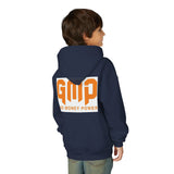 Youth Hoodie — GMP (God Money Power) Bold Orange Logo
