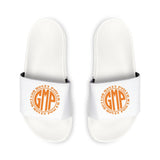 Men's Custom Monogram Slide Sandals – Removable Strap Casual Pool & Beach Slides