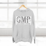 God Money Power Hoodie — GMP Logo Religious Streetwear